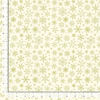 Winter Rose - Metallic Snowflakes Cream - Timeless