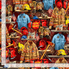 Fire Rescue - Fire Fighter Equipment - Timeless Treasures