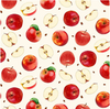 Orchard Valley - Apples and Slices Cream Yardage