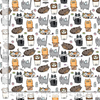 Quirky Cats - Silly Cats Yardage