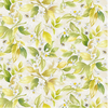 Lemon Bouquet - Lemon Blossoms and Bees Beige Yardage