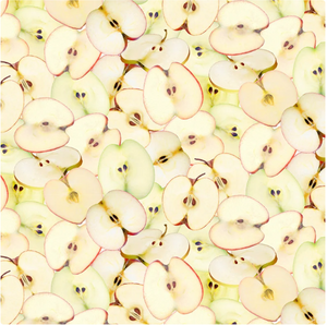 Orchard Valley - Packed Apple Slices Cream Yardage