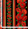 Poppy Dreams - Poppy 11 inch Stripe Yardage