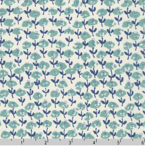 Sevenberry Le Midi Lawn - Floral Mint Yardage