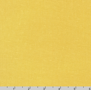 Brussels Washer Mustard Yardage - LINEN + RAYON Blend