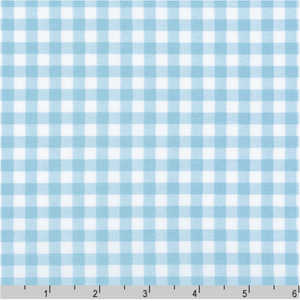 Sevenberry Petite Basics - Plaid Blue Yardage