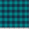 Porto Flannel-Gingham - Blue Flannel Yardage