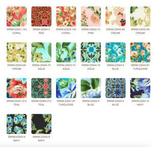 Decadent Garden Charm Squares