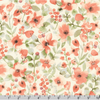 Sevenberry Grace - Florals Vines Pink Yardage