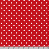 Sevenberry Petite Basics - Dots Red Yardage