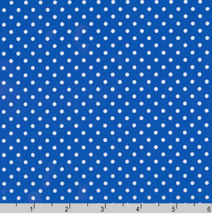 Sevenberry Petite Basics - Dots Royal Yardage