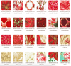 Holiday Flourish - Festive Finery Holiday Colorstory Charm Squares