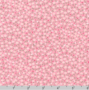 Sevenberry Petite Garden - Petite Florals Pink Yardage