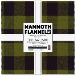 Mammoth Flannel - Campsite Colorstory Ten Squares