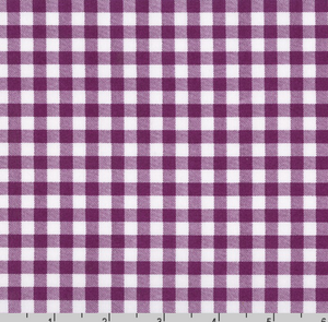 Sevenberry Petite Basics - Plaid Eggplant