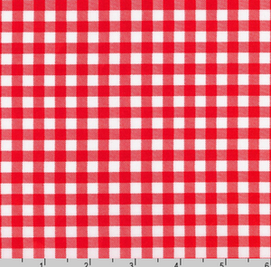 Sevenberry Petite Basics - Plaid Red Fabric