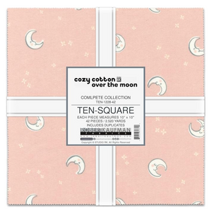 Cozy Cotton Flannel - Over The Moon Ten Squares