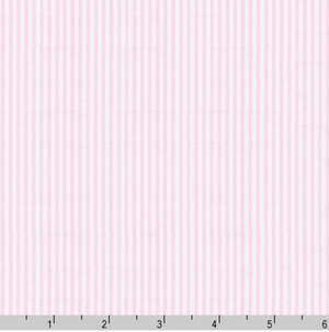 Seersucker Stripe Pink - Kaufman - 56" Width