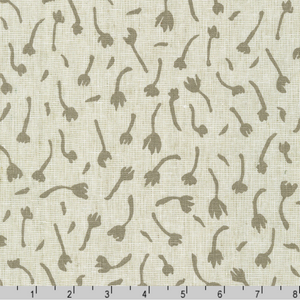 Riverbend - Buds Limestone Yardage - LINEN + COTTON Blend