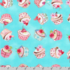 Blossom Bake Shop - Cupcakes Aqua Yardage