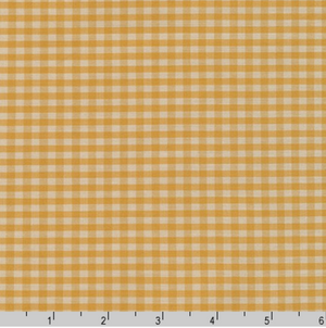 Crawford Gingham - Yarn Dyed 1/8 Inch Gingham Mustard Yardage