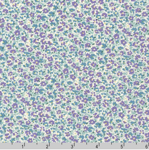 Sevenberry Petite Garden - Petite Florals Purple Yardage