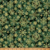 Hoffman - Winter's Eve - Snowflakes Forest/Gold