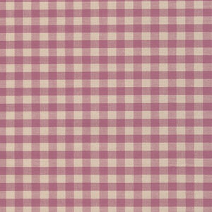 Crawford Gingham - Yarn Dyed 1/4 Inch Gingham Violet Yardage