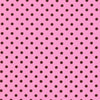 Sevenberry Dots-A-Lot - Brown Dots on Pink Yardage