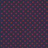 Sevenberry Dots-A-Lot - Red Dots on Navy Yardage