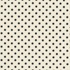 Sevenberry Dots-A-Lot - Black Dots on Ivory Yardage