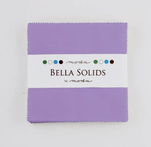 Bella Solids Hyacint Charm Pack