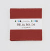 Bella Solids Red Charm Pack