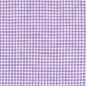 Limerick Linen Yarn Dyed 1/8 Inch Gingham Wisteria