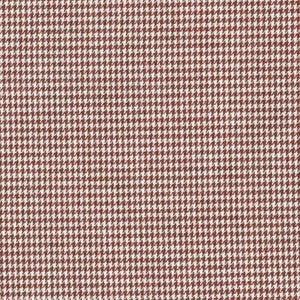 Lisbon Brushed Mini Houndstooth Melange - Burgundy Flannel Yardage