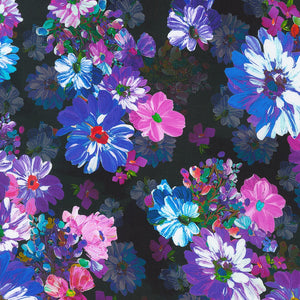 Painterly Petals Meadow - Meadow Bouquets Park Yardage