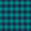 Porto Flannel-Gingham - Blue Flannel Yardage