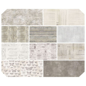 Tim Holtz Monochrome Fat Quarter Bundle