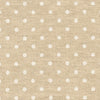 Sevenberry Canvas Natural Dots - White Dots Yardage