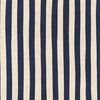 Sevenberry Canvas Natural Stripes Navy Yardage