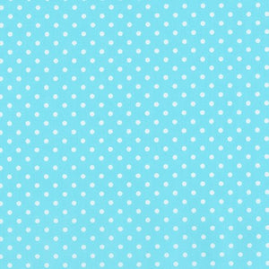 Sevenberry Petite Basics - Dots Aqua Yardage