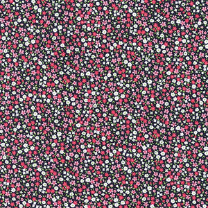 Sevenberry Petite Garden - Petite Florals Midnight Yardage