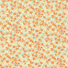 Sevenberry Petite Garden - Petite Florals Orange Yardage