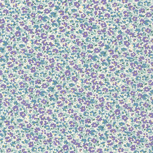 Sevenberry Petite Garden - Petite Florals Purple Yardage