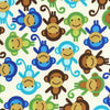 Urban Zoologie - Monkeys Royal Fabric