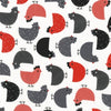 Urban Zoologie - Chickens Fabric