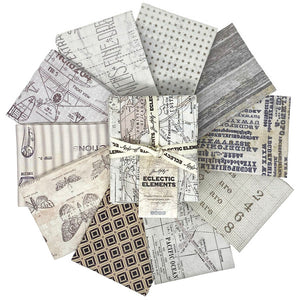 Tim Holtz Monochrome Fat Quarter Bundle