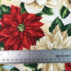 Holiday Lane - Large Floral Tan by Wilmington