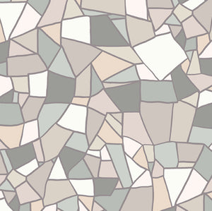 Andover Fabrics - Mosaic - Tile Grey