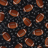 Touchdown! - Tossed Footballs by Gail Cadden for Timeless Treasures